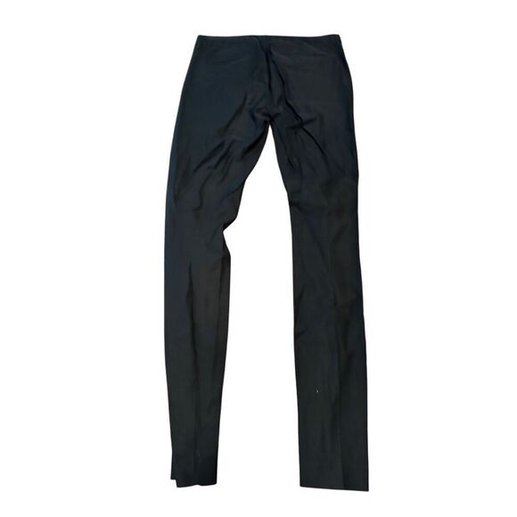 Helmet lang straight black dress pants sz 8 women’s stretchy wool - Picture 1 of 9
